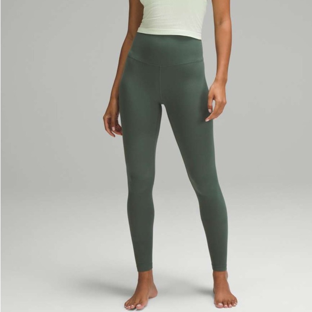 SOLD Lululemon Athletica|  Align High-Rise Pant 28"| Dark Green| sz 4